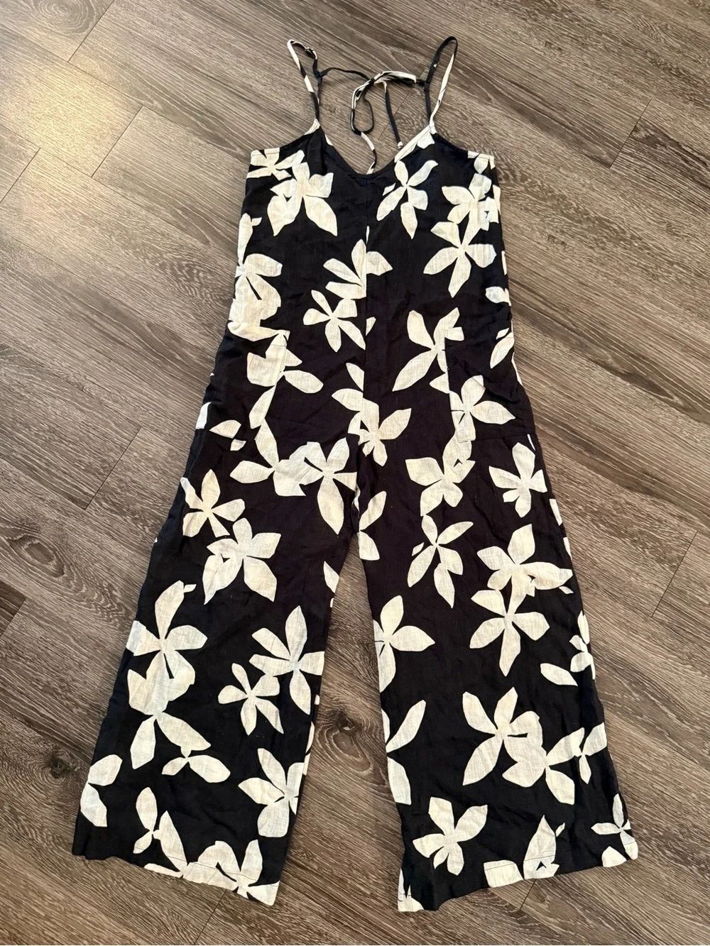 Anthropologie Easy Linen Jumpsuit